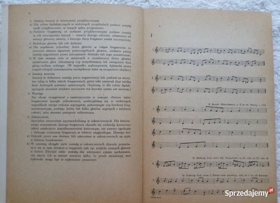 Materiały do kształcenia słuchu Dziewulska muzyka Warszawa