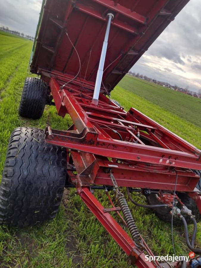 Przyczepa wywrotka 3 stronna Brantner 12ton Przyczepy rolnicze Sieradz sprzedam