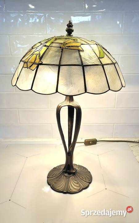 Lampa stojąca witrażowa Gdynia