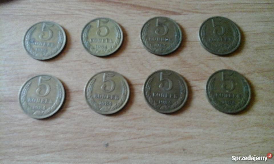 Moneta 5 kopiejek lata 1961196219741991 Gliwice