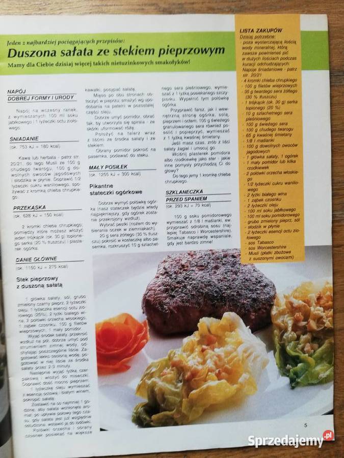 Idealna dieta wydanie Mojej Kuchni cz1 31 Sport i zdrowie
