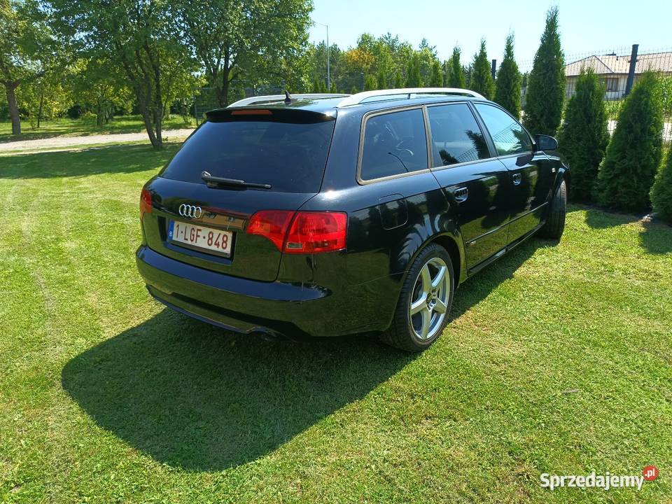 Audi A4 B7 SLine 20 TDI 140 piękna sztuka Xenon przyciemniane szyby A4 sprzedam