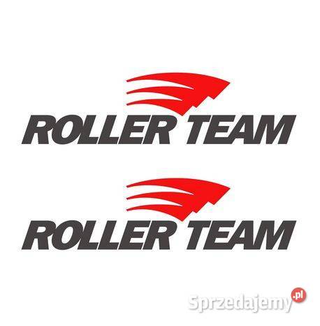 Naklejka na kampera Roller team 2 65 x 17 szara