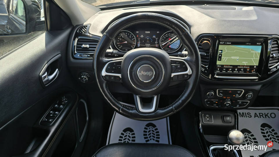 Jeep Compass Limited polski salon I właściciel asystent pasa ruchu Zieleniewo sprzedam