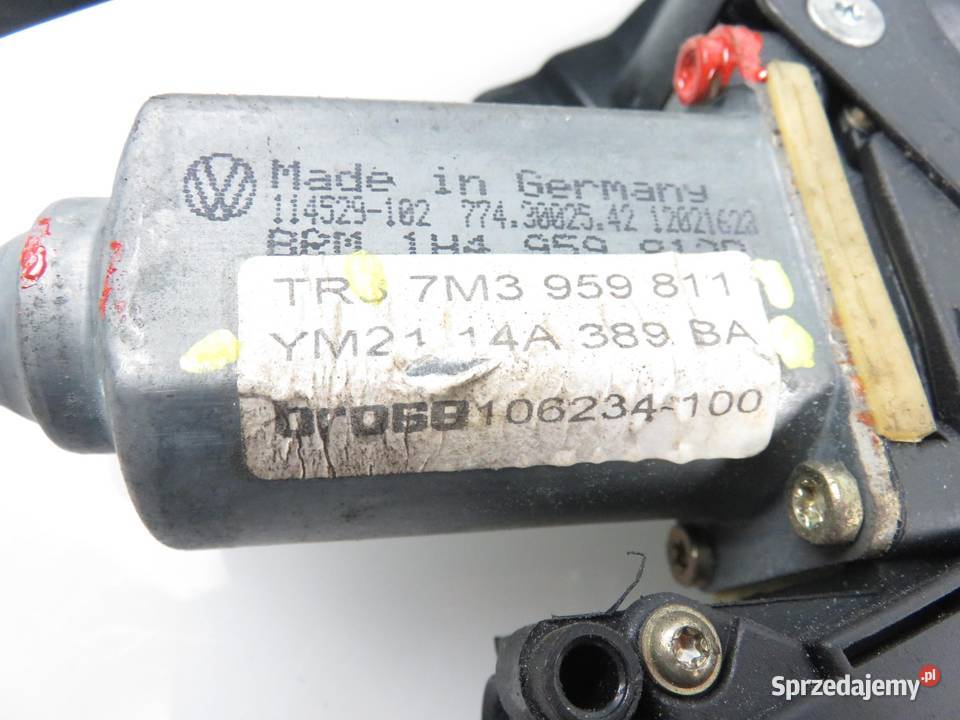 PODNOŚNIK SZYBY LEWY TYLNY VW SHARAN I 7M3959811