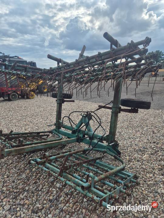 Chwastownik brona pielnik około 5 m duńska nieuszkodzony Nowa Karczma sprzedam