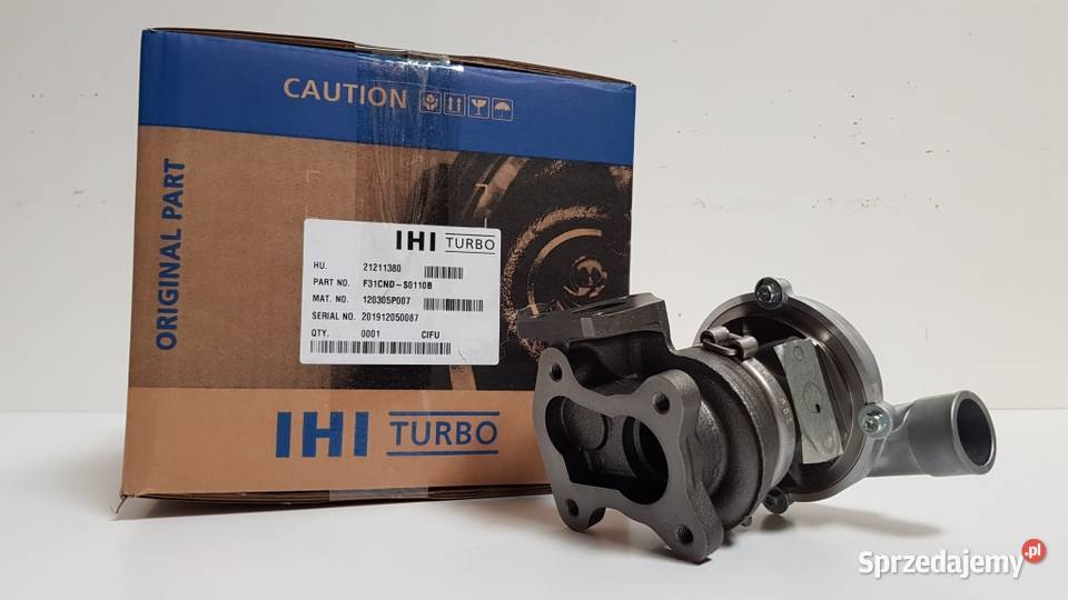Nowa Turbosprężarka IHI CIFU F31CND Siedlce