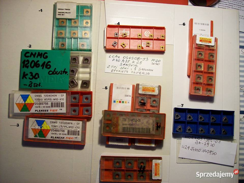 płytki wieloostrzowesandvik widia plansee komet zachodniopomorskie Wałcz