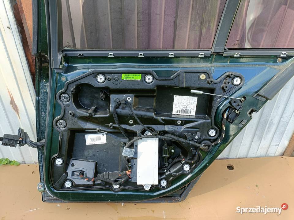 BMW E65 DRZWI PRAWE PRAWY TYŁ TYLNE OXFORDGRUEN