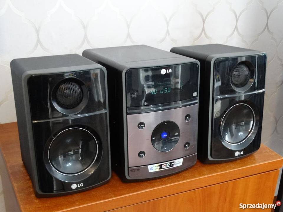 Wieża LG z kol USBrec RDS sprawna i ładnaWYSYŁKA Jasło