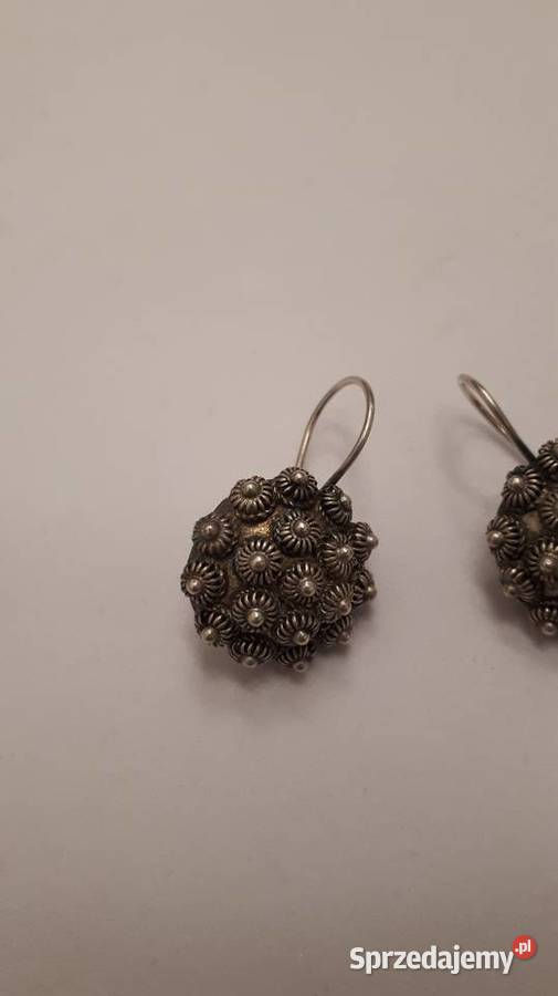 Kolczyki srebrne ślimaczki Radom