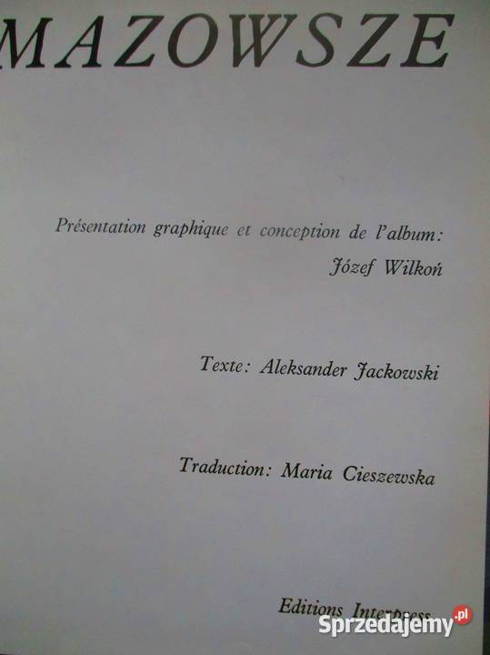 Mazowsze Sygietyński Warszawa muzyka taniec Poradniki, albumy i reportaże Łódź