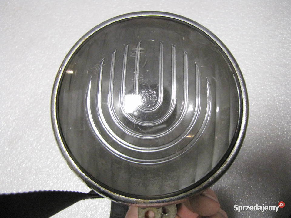 Lampa przód Csepel Danuvia stacyjka szkło ramka Rzepin Drugi