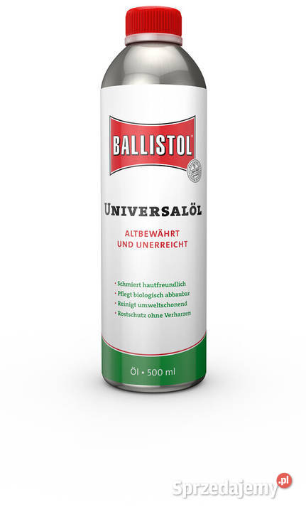 BALLISTOL Olej do broni płyn 500 ml Sporty strzeleckie i myślistwo mazowieckie