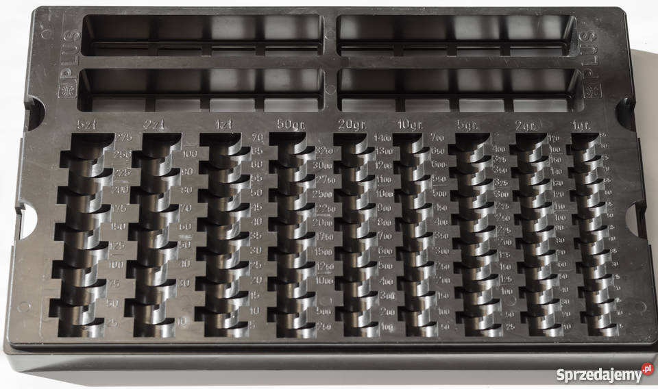 Fachownica tacka wkład na bilon i banknoty PLUS Częstochowa