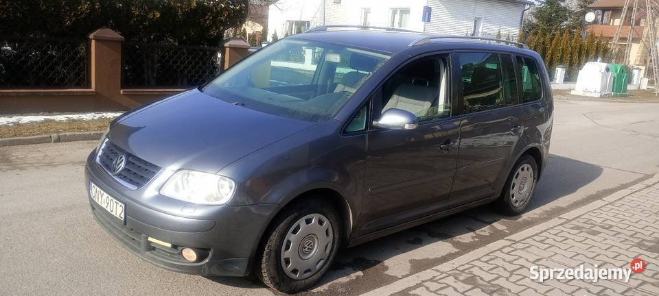 VW Touran 5 osobowy 1900 TDI zamiana tempomat