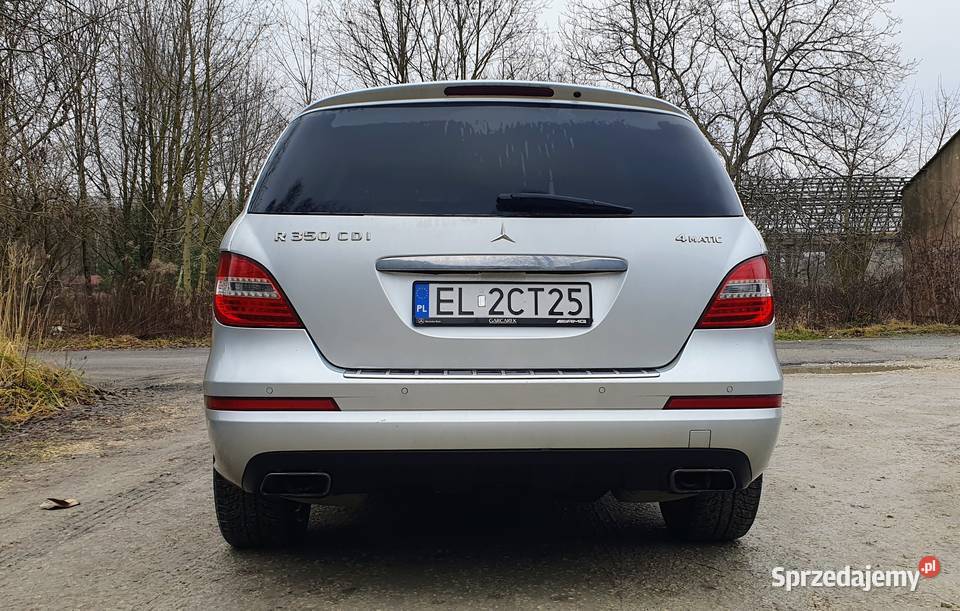 Salon Polska MercedesBenz Klasa R 350 CDI ABS łódzkie Huta Wiskicka