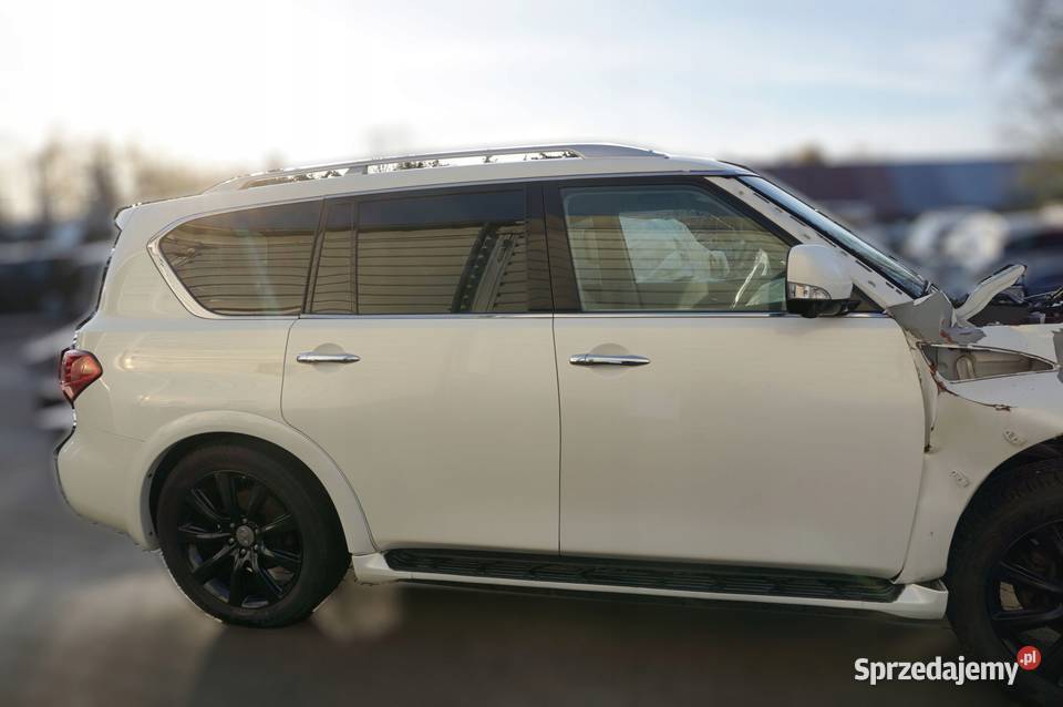 SZYBA BOCZNA DRZWI PRAWY PRZÓD INFINITI QX80 wielkopolskie