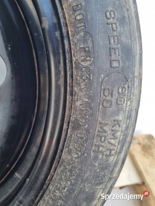 KOŁO DOJAZDOWE Saab 93 I DOJAZDÓWKA 11570 R15 Samochodowe Chełm