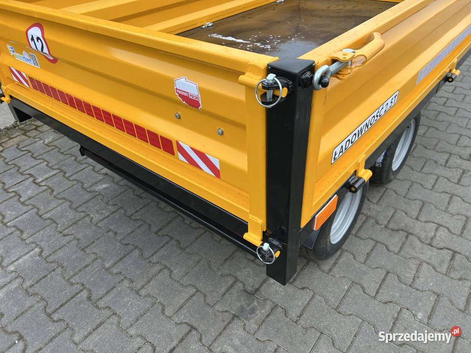 Przyczepa jednoosiowa o ładowności 2500 Legnica