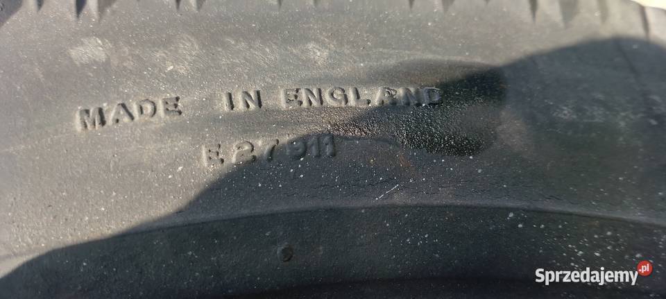 Opona zabytkowa 16 ma 95 lat kolekcjinerowi Motoryzacja podkarpackie Jarosław sprzedam