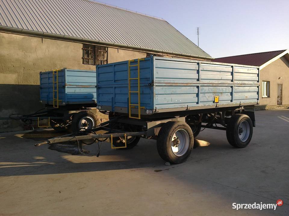 2 Przyczepy AUTOSAN wywrotka Koźmin Wielkopolski
