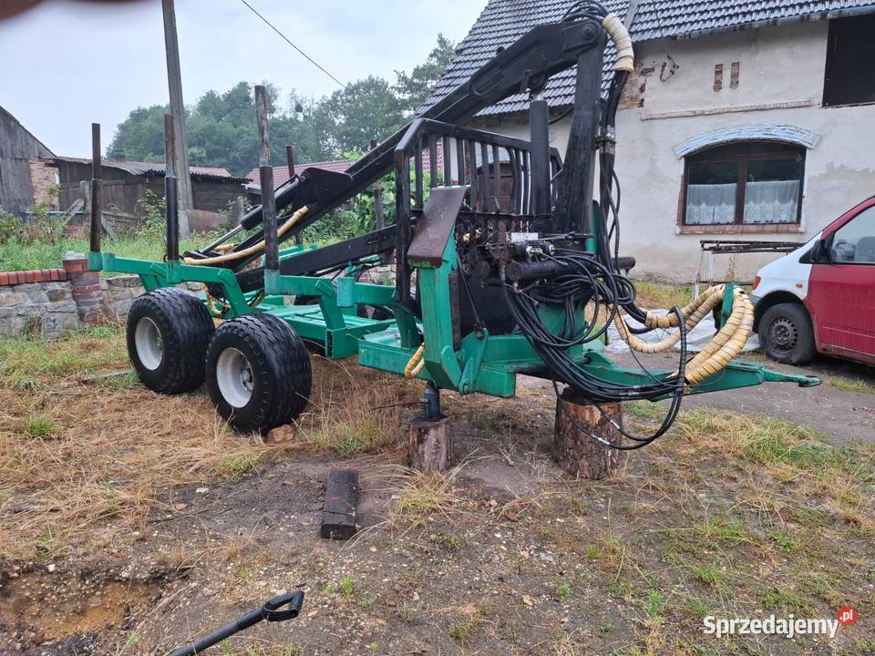 Przyczepa leśna FARMA 10t Leśnictwo