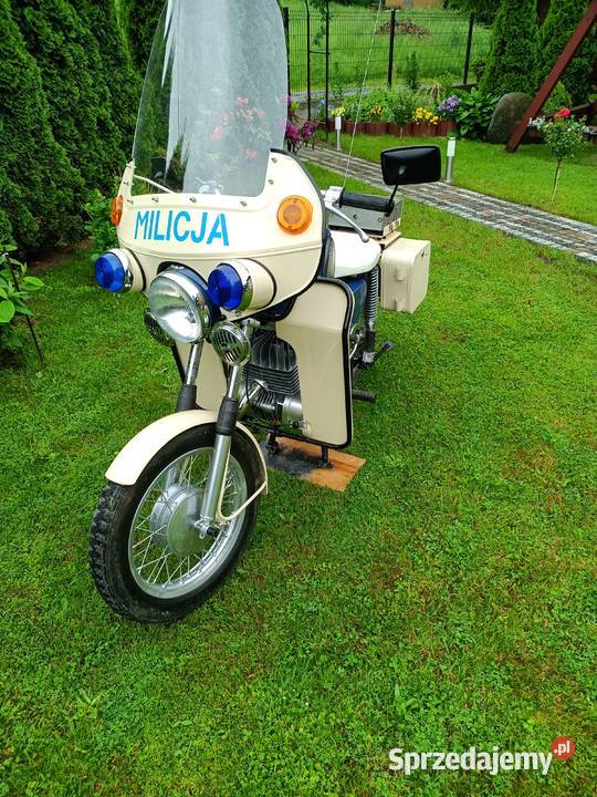 MZ TS 250 Milicja turystyczny Dębica