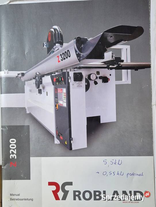 PIŁA FORMATOWA ROBLAND Z3200 Produkcja Międzyrzecz