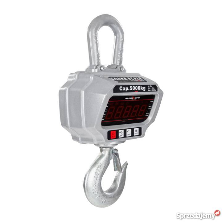 Waga przemysłowa hakowa 5ton 2 LED