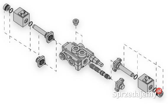ROZDZIELACZ HYDRAULICZNY ELEKTRYCZNY 3 SEK 80L Solec Kujawski