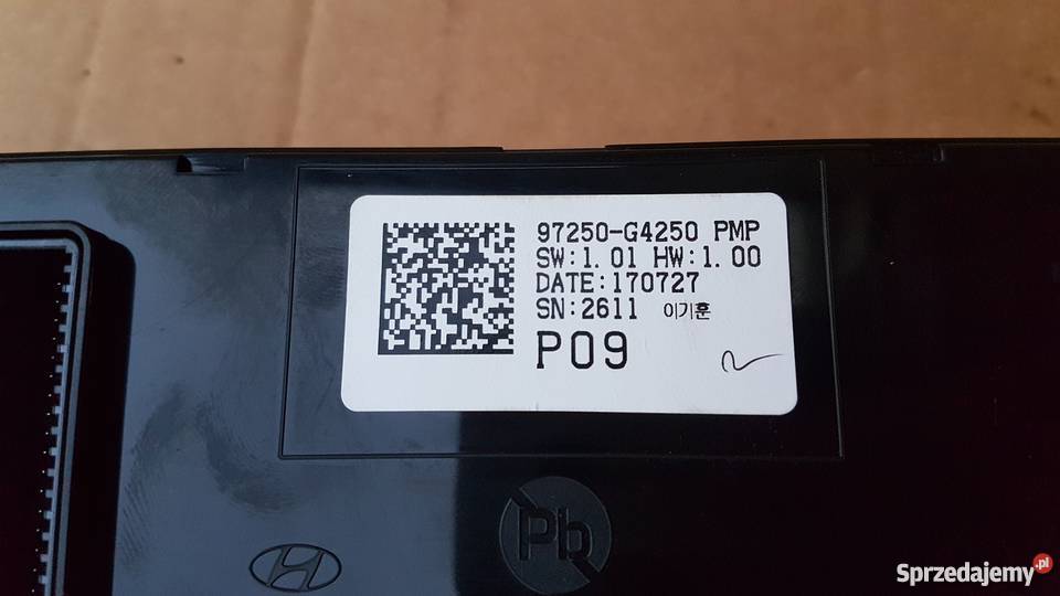 Hyundai i30 panel sterowania ogrzewania Ogrzewanie, wentylacja i klimatyzacja Legnica