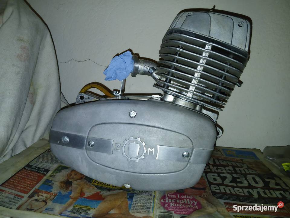 Nowy silnik W2 Wsk 175 Opole