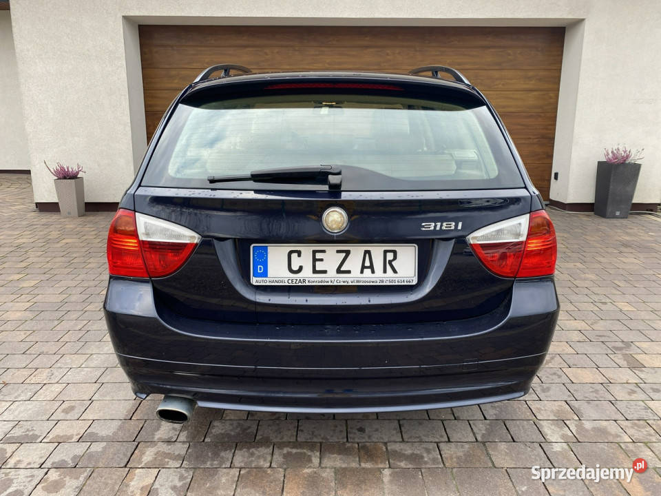BMW 318 08r 20 benzyna klimatronik podg fotele ASR (kontrola trakcji) Konradów