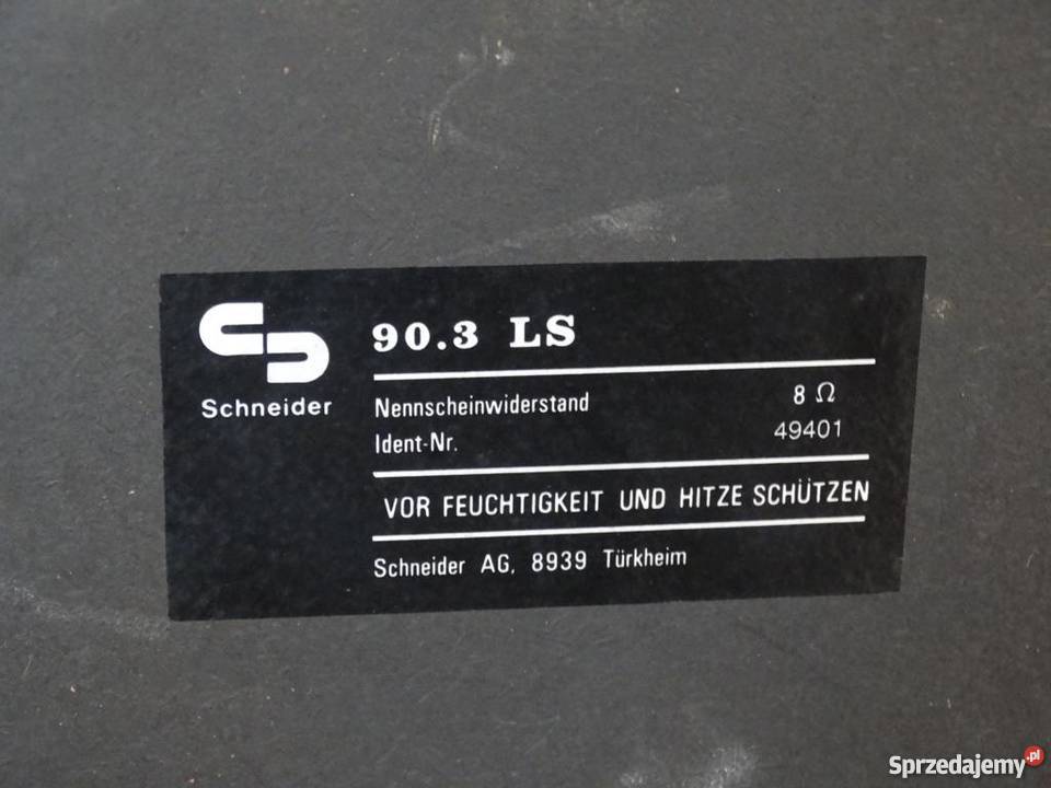 Mocne kolumny audio Schneider WYSYŁKA Jasło