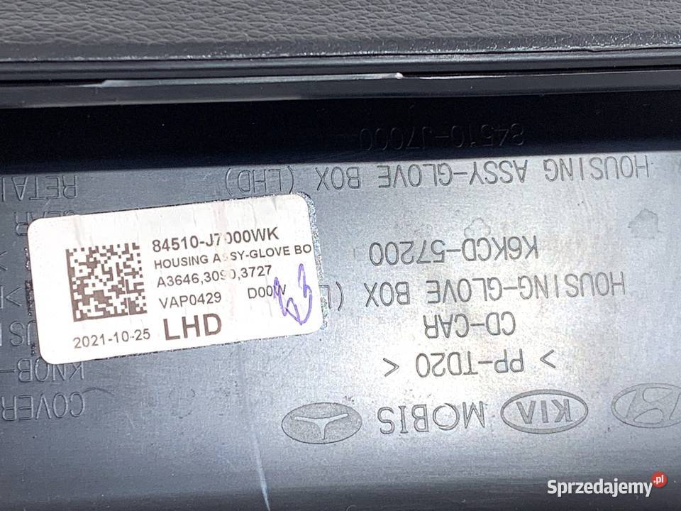 SCHOWEK PASAŻERA KIA CEED Crossover 84510J7000WK osobowe sprzedam