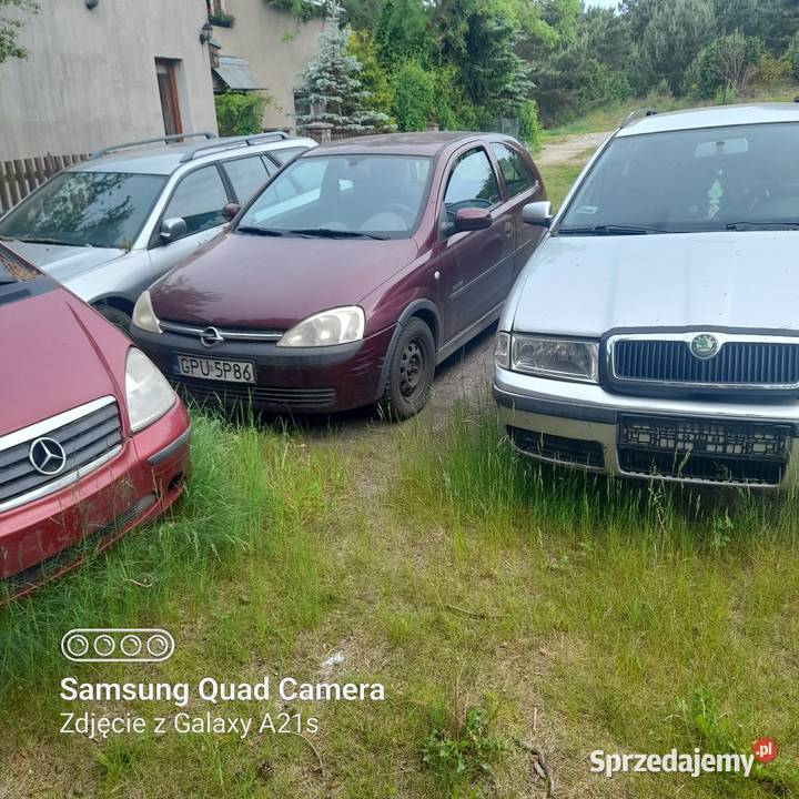 MERCEDES A1602003r w calosci na czesci osobowe Jastrzębia Góra sprzedam