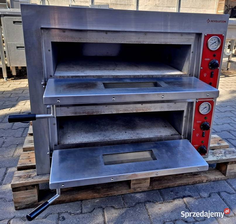 PIEC DO PIZZY 2 KOMOROWY REVOLUTION KOM 61X61 Nowe Skalmierzyce