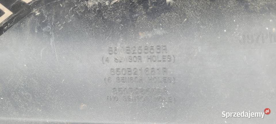 RENAULT CAPTUR LIFT 17 DOKŁADKA ZDERZAK TYŁ śląskie Ruda Śląska