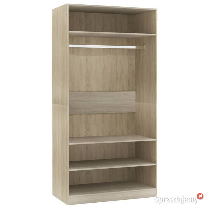 Szafa kolor dąb sonoma 100x50x200 materiał Warszawa sprzedam