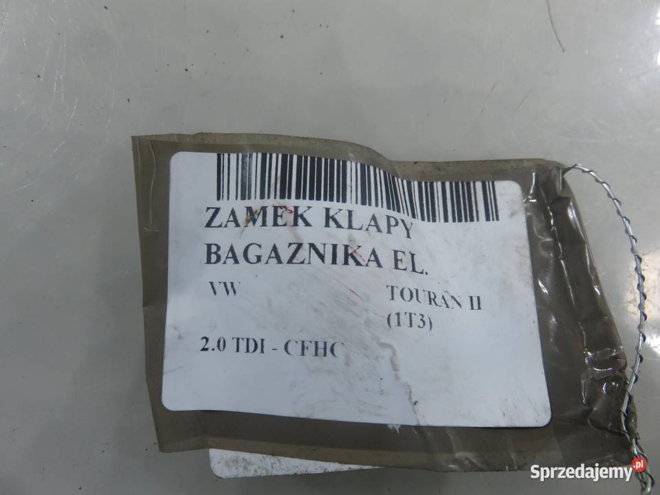 ZAMEK KLAPY VW TOURAN II 1T3 1T0827505H