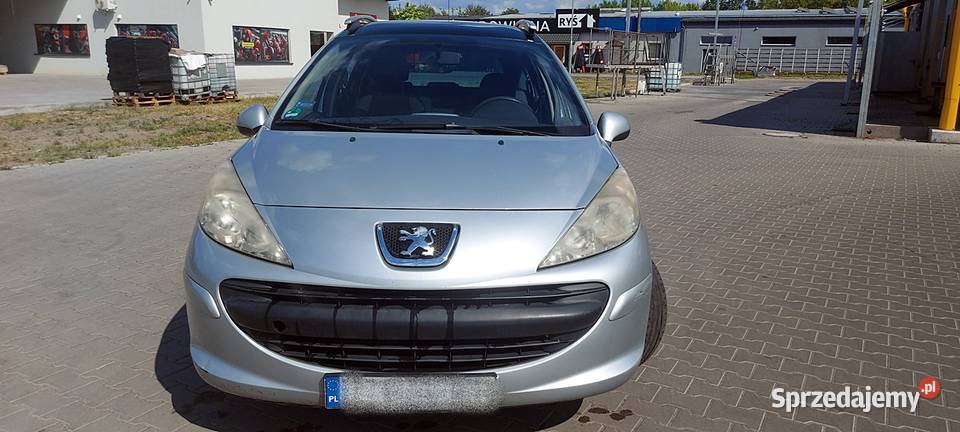 Peugeot 207 2007r 14 Benzyna DB Stan Klima Rok produkcji 2007 Wałcz