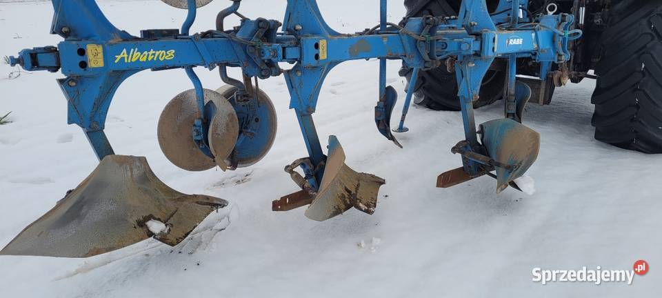 Pług obrotowy 3 skibowy Rabe Albatros 120 Słupca sprzedam