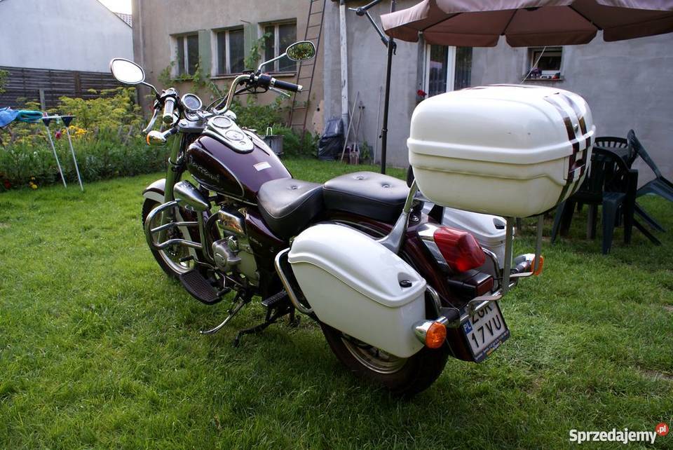 Motocykl Julin 150 super stan zarejestrowany kupiony w polskim salonie zachodniopomorskie Wałcz