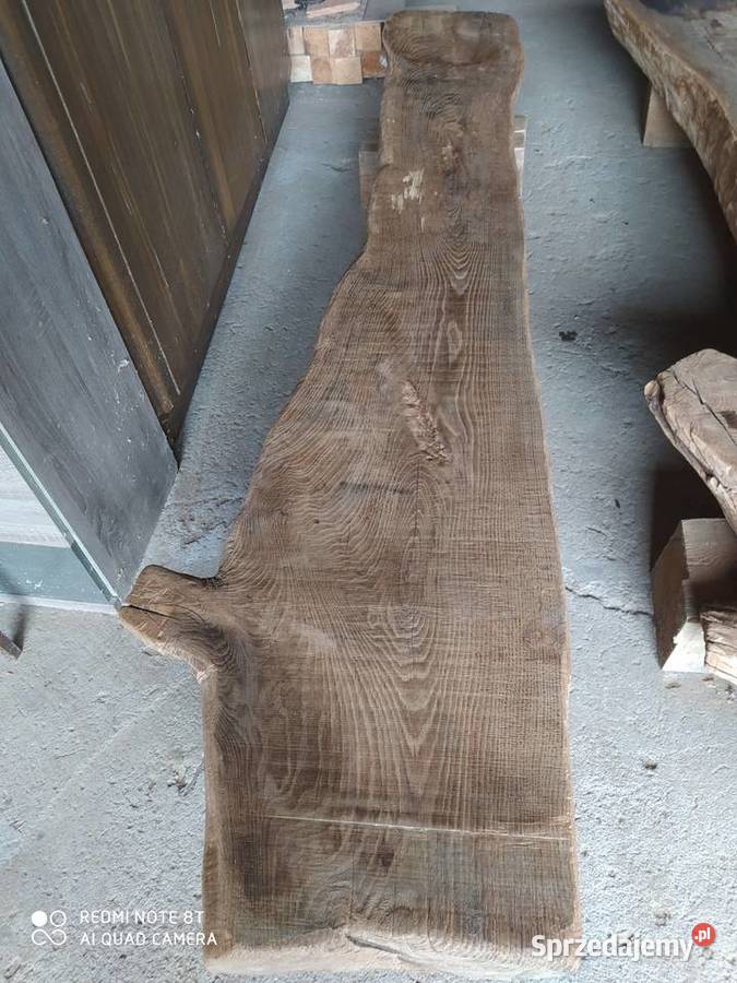 Monolit dębowy 15 grubości belki bale deski Białystok sprzedam