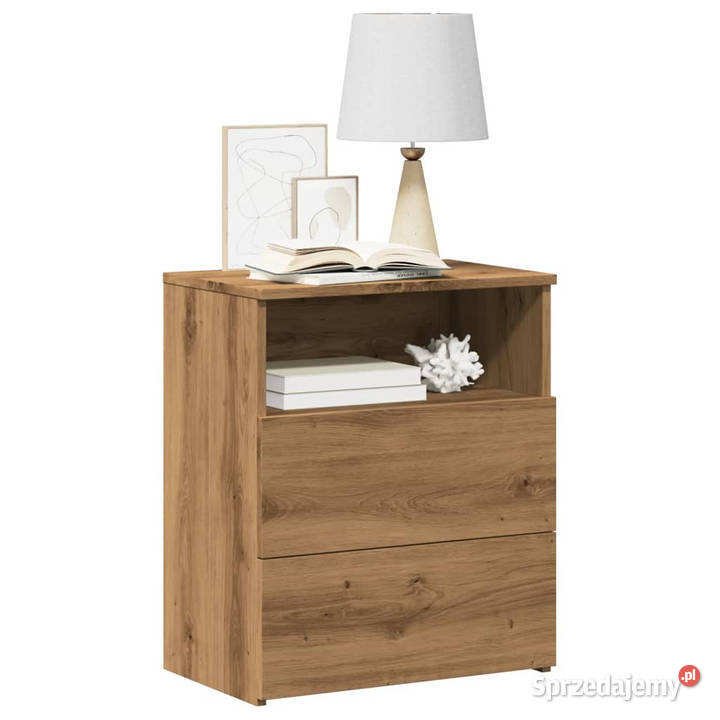 Szafka nocna dąb artisan 50x32x60 materiał Warszawa