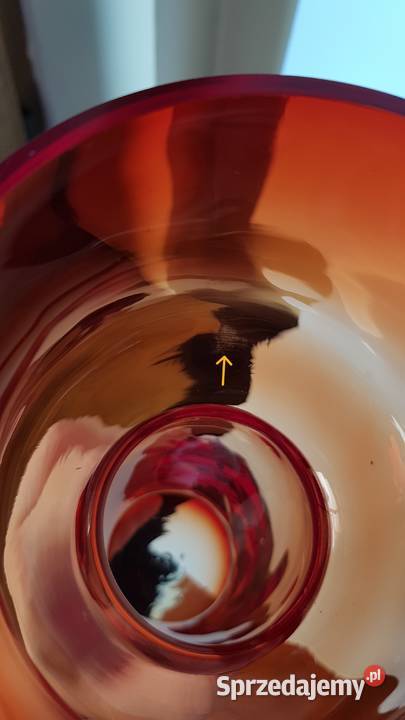 Kanelowany wazon Ząbkowice Staszic kolorowe śląskie Dąbrowa Górnicza