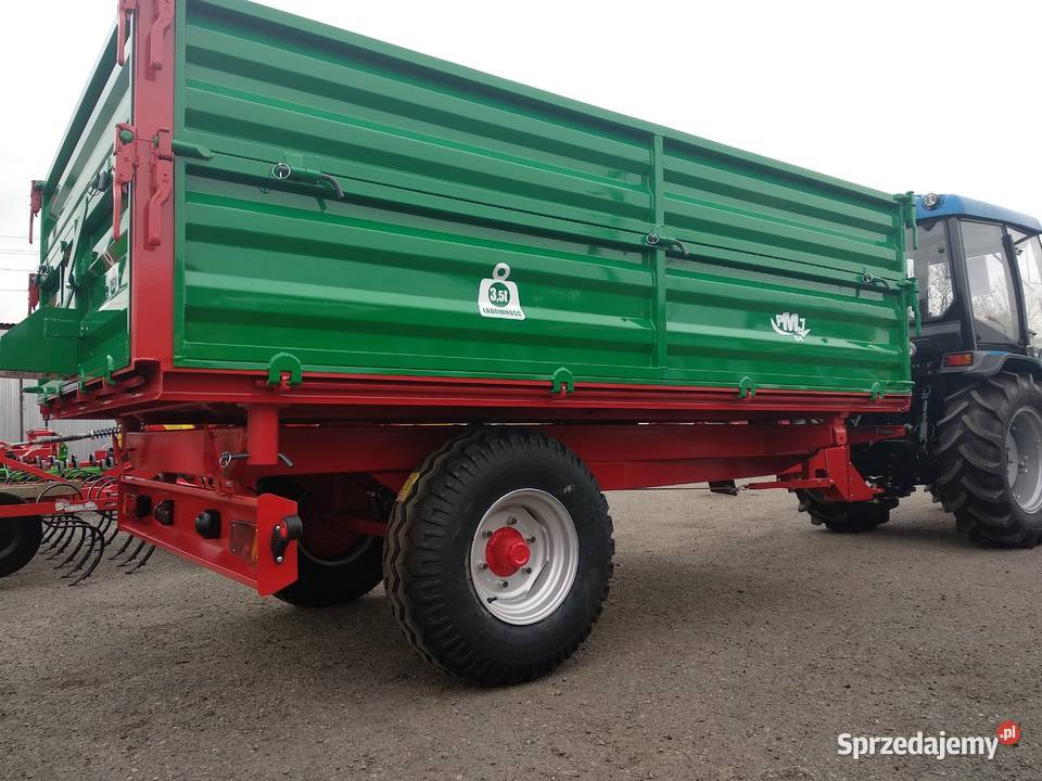 Przyczepa jednoosiowa FIRMY MARPOL 35T z Miechów