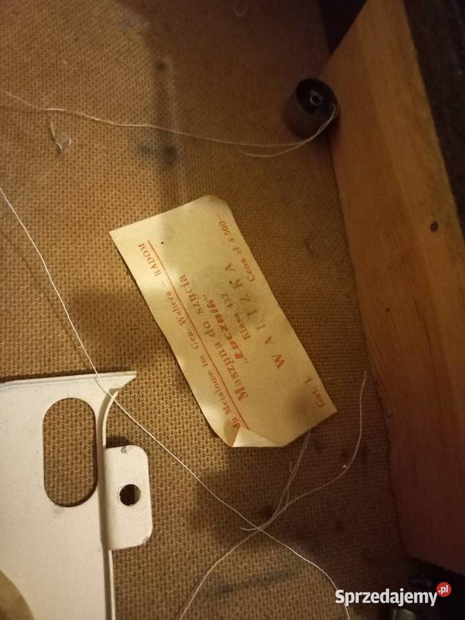 Maszyna do szycia Łucznik uszkodzona Warszawa