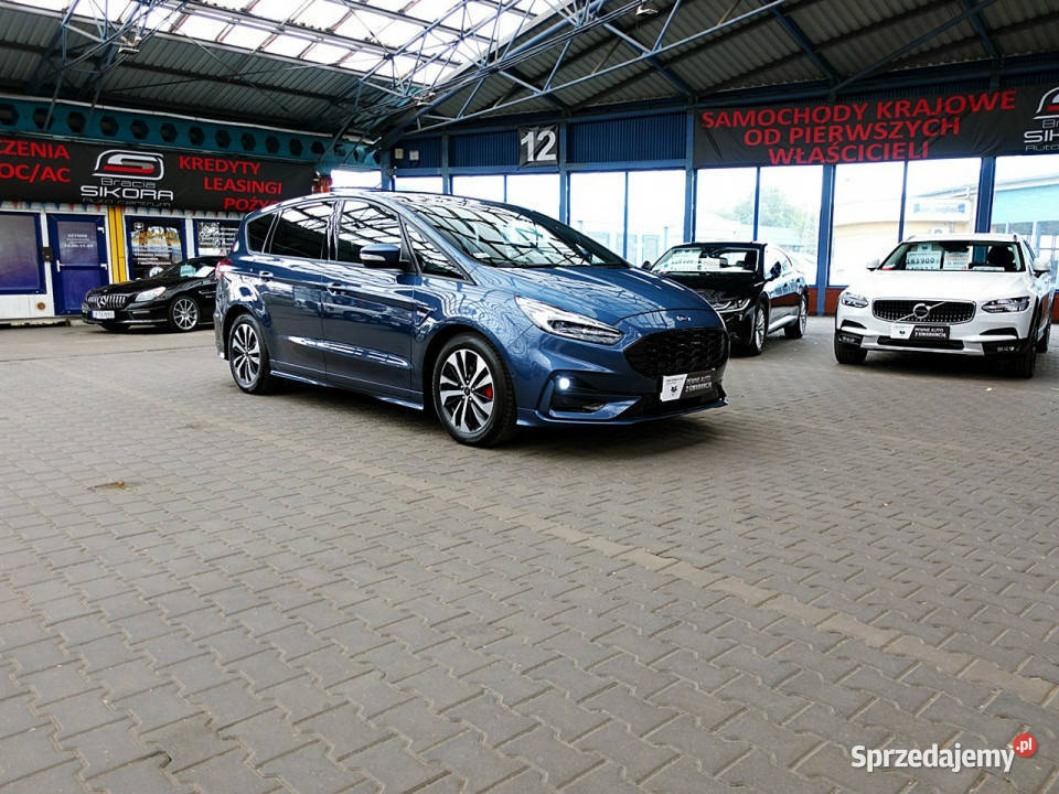 Ford S STLine 7osób 190 PanoramaSkóraACC diesel śląskie Mysłowice